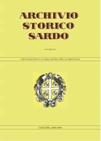 Archivio Storico Sardo - Volume n. XLV - Deputazione di Storia Patria per la Sardegna
